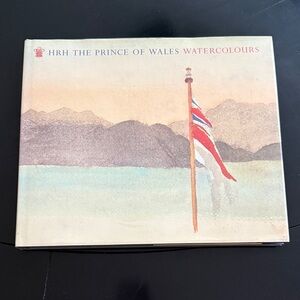HRH THE PRINCE OF WALES WATERCOLOURS Coffee Table Book Printed in Italy 1991